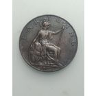 Великобритания фартинг  1925 года .