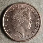 Остров Мэн 2 пенса, 2014 г., KM# 1254