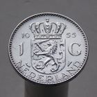 Нидерланды 1 гульден 1955