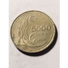 Турция 5000 лир 1994