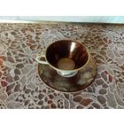 Кофейная пара золотой узор  Германия винтаж Цена снижена!
