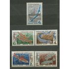 Рыбы Байкала. 1966. Полная серия 5 марок. Чистые