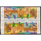 2018 Израиль 2661-2665KL Птицы в Израиле