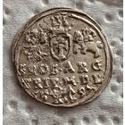 3 гроша 1597 с блеско