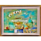 Гриневич Т.В "Натюрморт", 2021г. Холст,масло. Размер 50х70 см.