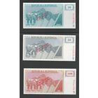 Словения набор банкнот от 1 до 100 толар 1990 года. Образцы. Типы Р-1,Р-2,Р-3,Р-4,Р-5,Р-6. Состояние UNC