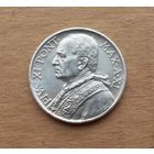 Ватикан, 5 лир 1932 г., серебро 0.835, Пий XI (папа в 1922-1939)