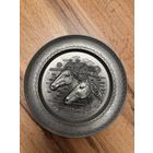 Тарелка оловянная