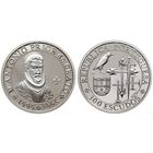 Португалия 100 эскудо 1995 400 лет со дня смерти приора Антонио из Крату
