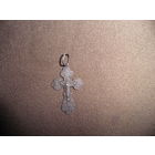 Нательный серебряный крестик времён СССР(875).