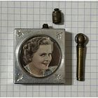 Зажигалка. Бензин. Алюминий, латунь. Дембельское или окопное творчество. Кремня нет.