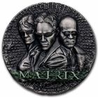 Ниуэ 5 долларов 2022г. "Матрица". УФ-цвет. Монета в капсуле; деревянном подарочном футляре; номерной сертификат; номер монеты на гурте; коробка. СЕРЕБРО 62,20гр.(2 oz).