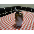 Ваза Фарфор, ЗХК Полонное, без клейма