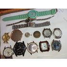 Сборный лот часов и аксессуаров .