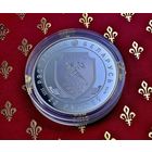 РЕДКАЯ!!! Таможенная служба Беларуси 20 руб., 100 лет, 2020 год, серебро, тираж всего 999 экз.!