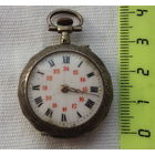 Редкие ЧАСЫ СЕРЕБРО старинные КАРМАННЫЕ царские красивые механизм 2