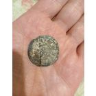 Пражский грош с надчеканом