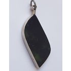 Кулон камень, СССР 70-е,  подвеска на цепочку, 3 см