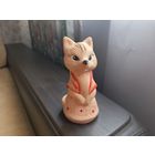Резиновая игрушка СССР. Лиса.