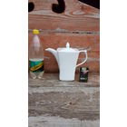 Винтажный кофейник-заварник фарфор-фаянс ссср