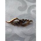 Серебряная брошь 875пробы .В реставрацию.