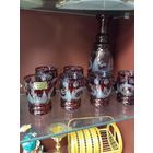 Антикварный графин с рюмками