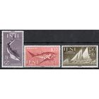Испанская Ифни 1958. Фауна. Корабль. Рыбы. 3 марки 178-80
