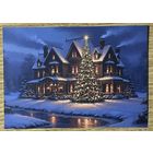 Открытка новогодняя чистая 10х15 см.