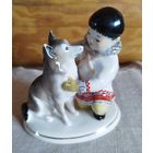 Якут с собакой ( скол уха)лфз