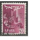 Израиль. 12 колен Израилевых. Саймон. 1955г. Mi#120.