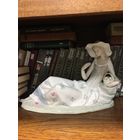 Большая статуэтка Девушка с корзинкой