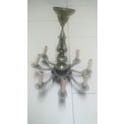 Старая латунная люстра