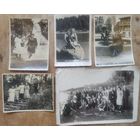 Комплект фотографий. Курорт " Друскеники" 1950 г. 5 фото. Цена за все.