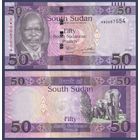 Южный Судан, 50 фунтов 2019 г., P-14 (Джон Гаранг де Мабиор), UNC