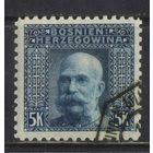 Aвстро-Венгрия Босния и Герцеговина 1906 Франц-Иосиф I Стандарт Концовка Перф 9,5 #44С