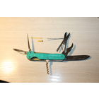 Складной нож времён СССР Москва-1980, с цепочкой для крепления к тренчику, хорошее состояние.