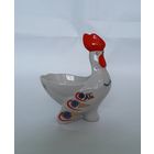 Статуэтка солонка петушок  фарфор