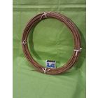 Провод обмоточный с двойной стекловолокнистой изоляцией ПСДКТ прямоугольный шинка 2х3,5 мм (СССР)