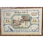 Нодгельд 25 пфеннигов 1921 год. Шессель. Веймарская республика