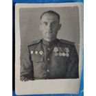 Фото военного с наградами. 4.5х6 см.