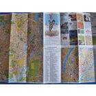 Карта Копенгагена с центром (70х40 см)