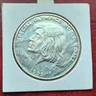 Серебро 0,900! США 1 доллар, 1995 Специальные Олимпийские игры. Монета в холдере!