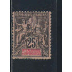 Fr Колонии Новая Каледония 1882 Вып Мореплавание и Торговля Стандарт #45