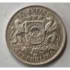 1926 год 2 лата серебро