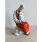 СТАТУЭТКА ФАРФОРОВАЯ  "АЛЕНУШКА НА КАМНЕ".  РАЗМЕР - 19*11*10 СМ. 1976-1991 ГОДА. КИЕВ. КЭКХЗ. УКРАИНА. ПЕРВЫЙ СОРТ ! СМ.ФОТО И ОПИСАНИЕ.