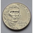 США, 5 центов 2015 г. Р