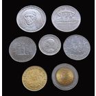 7 МОНЕТ РЕСПУБЛИКИ САН-МАРИНО ( 3 МОНЕТЫ СЕРЕБРО )