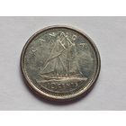 Канада 10 центов 2002 г. 50 лет правления Елизаветы. Юбилейная.