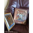 Икона Богоматерь и Святой Велико Мученик Пантелеймон самая привлекательная цена трёхдневный аукцион