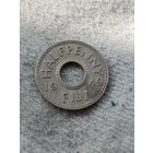 32. Распродажа коллекции! Фиджи 1/2 пенни 1949 г. Редкая! Одна на АУ!